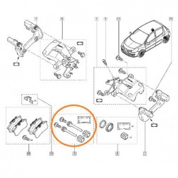 Zestaw naprawczy zacisku...