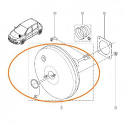 Serwo hamulca Renault Sport...