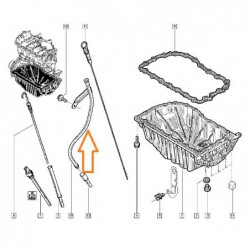 Obudowa miarki oleju...