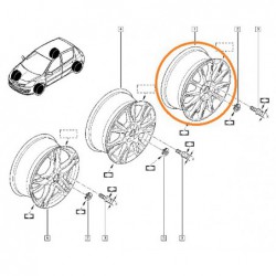 Felga aluminiowa 17 cali...