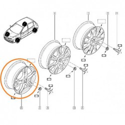 Felga aluminiowa 17 cali...