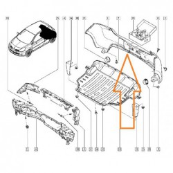 Zderzak tylny Renault Sport...