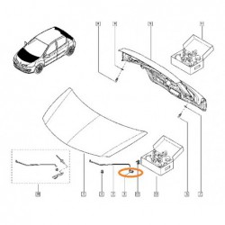 Uchwyt podpory pokrywy...