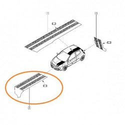 Naklejka pokrywy silnika...