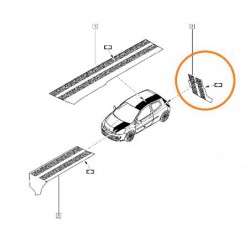 Naklejka pokrywy bagażnika...