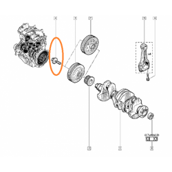 Śruba wału korbowego...