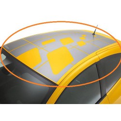 Naklejka dach RENAULT F1...