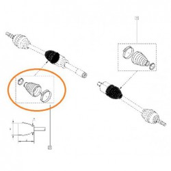 Manszeta półoś Renault...