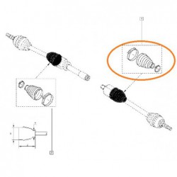 Manszeta półoś Renault...